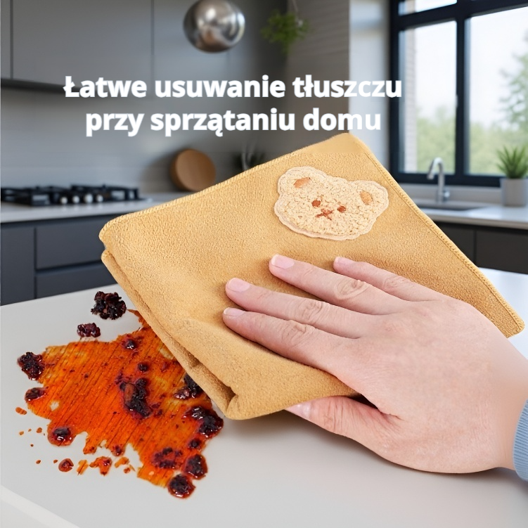  Superchłonna zamszowa ściereczka do mycia samochodu