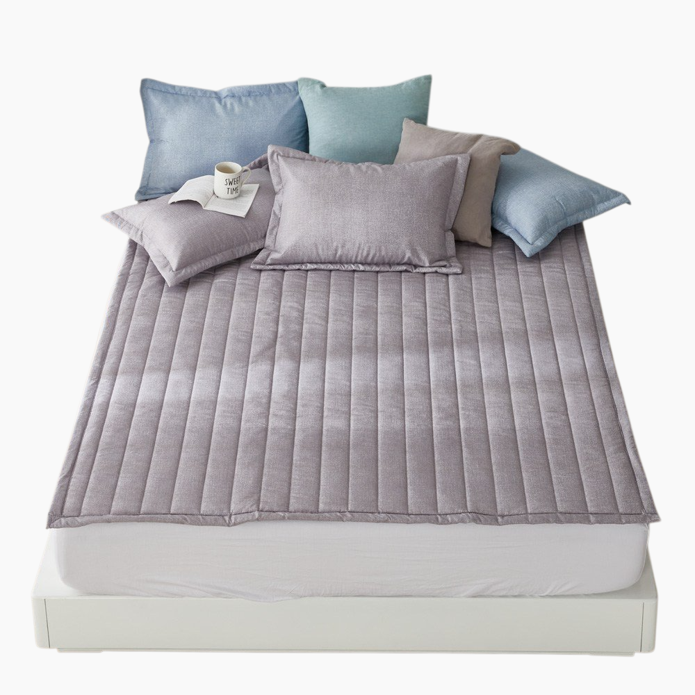 가정용 매트 보호 매트리스 두껍게 콩 면 쿠션 미끄럼 방지 요를 깔다