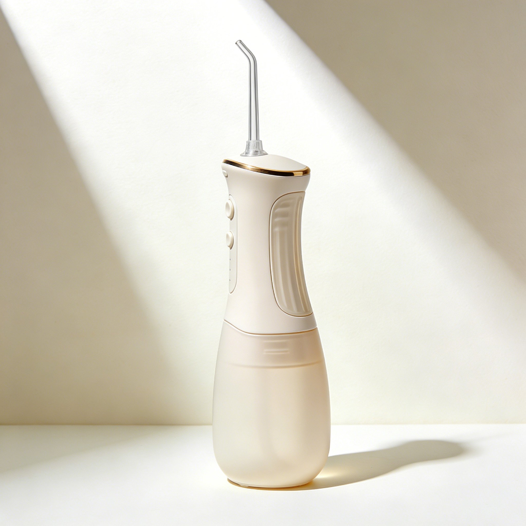 구강 세정기 사용 장면