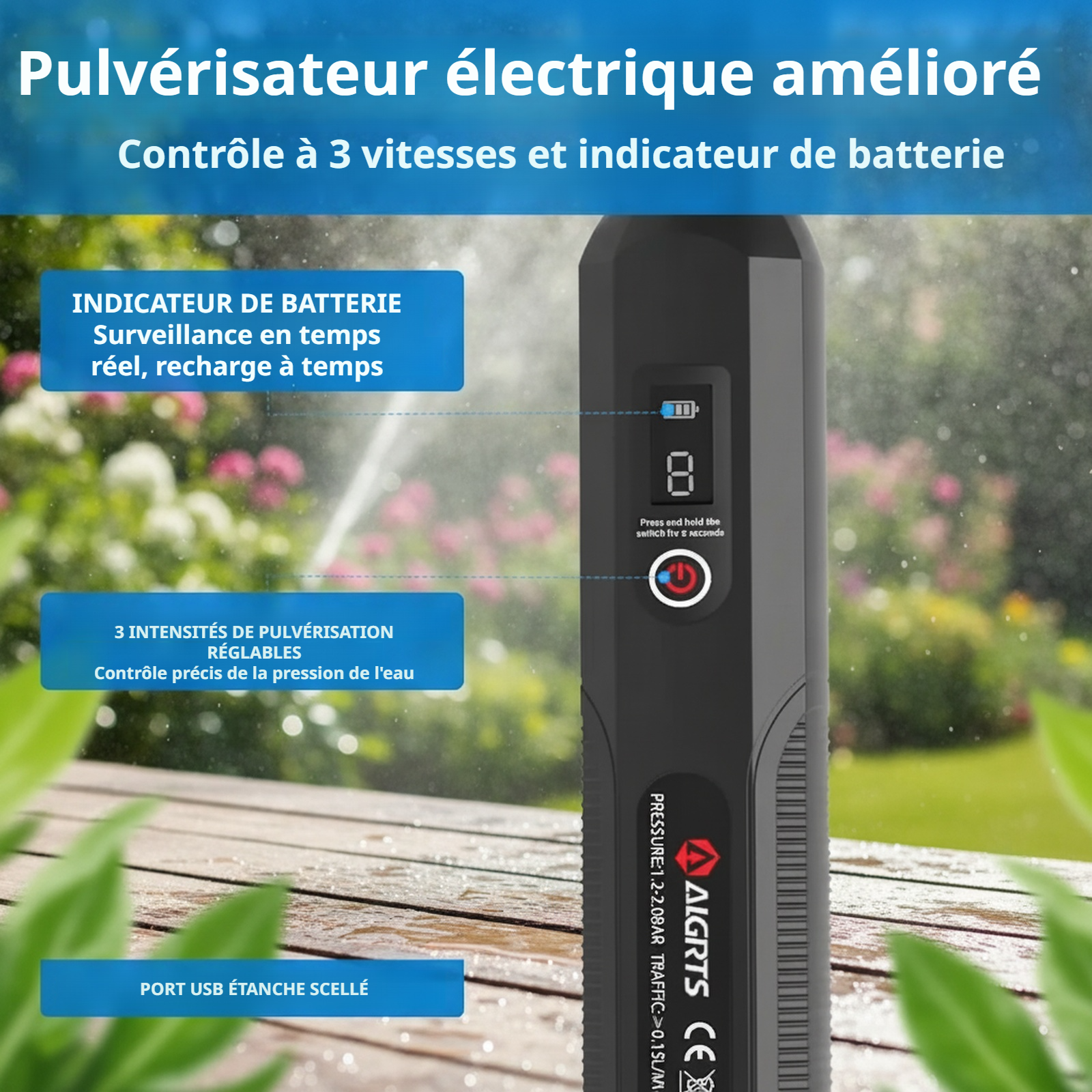 Arrosoir idéal pour fertilisation des plantes