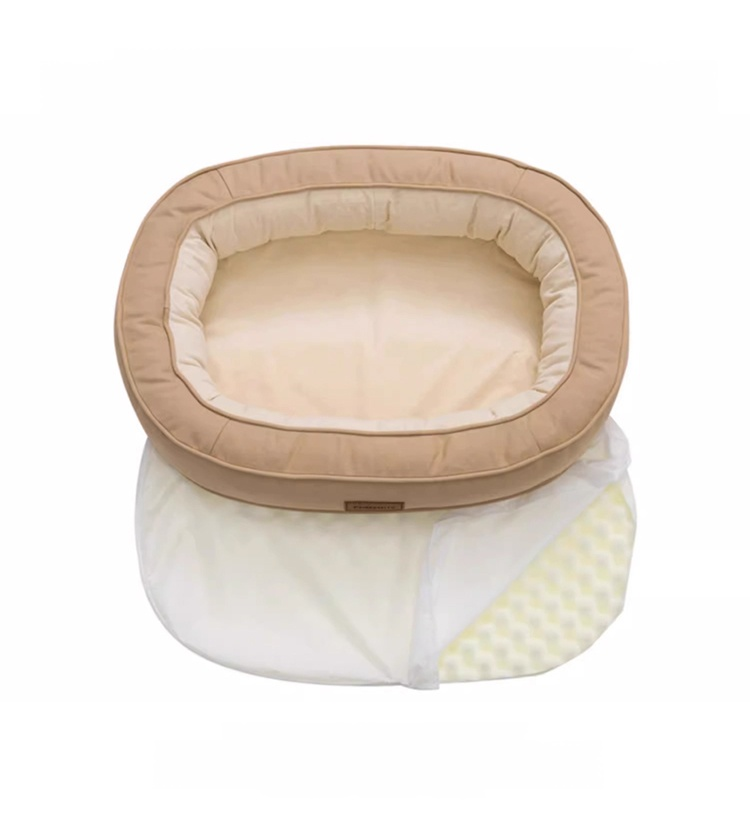 Oval Pet Bed Cushion