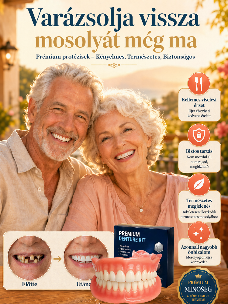 ADA tanúsítvánnyal rendelkező orvosi fogprotézis