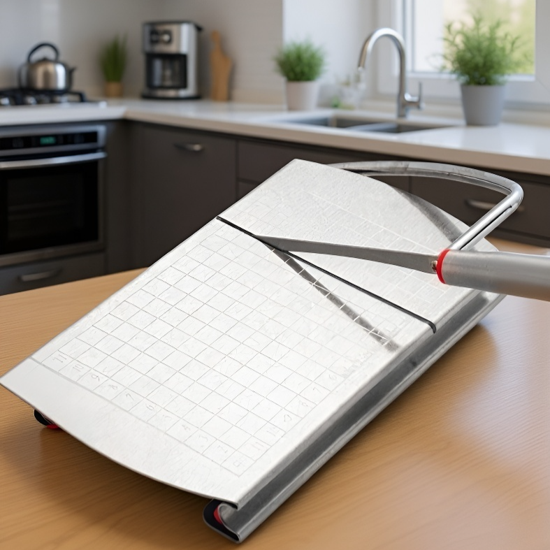 Herramienta profesional para cortar queso en rebanadas