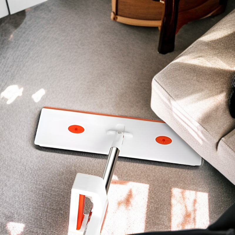 【R】2025年新型スプレー式レベリングモップ 家庭用ワンモップ クリーン ハンズフリー 怠惰なモップ掛け ウェット＆ドライ兼用