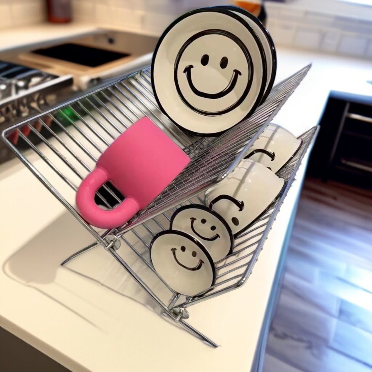 선반을 접은 상태의 모습