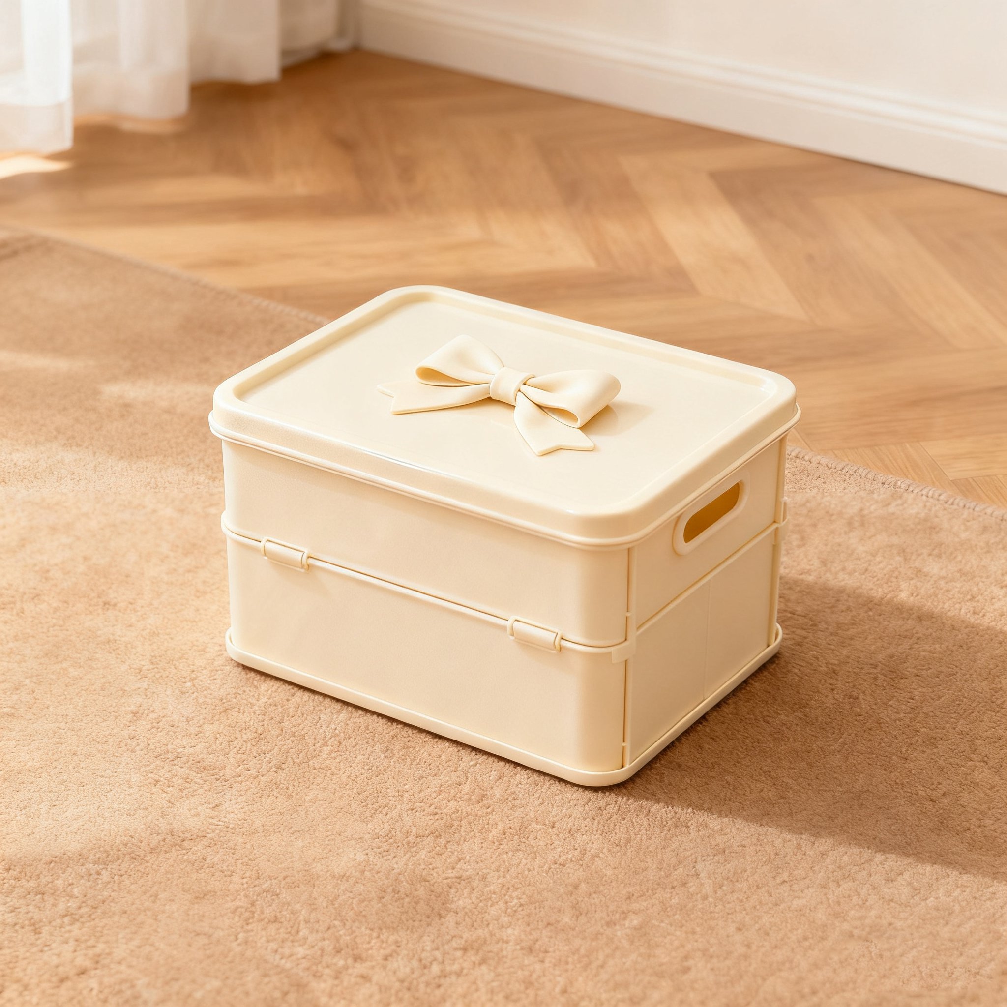 침실 접이식 보관박스 2개 세트