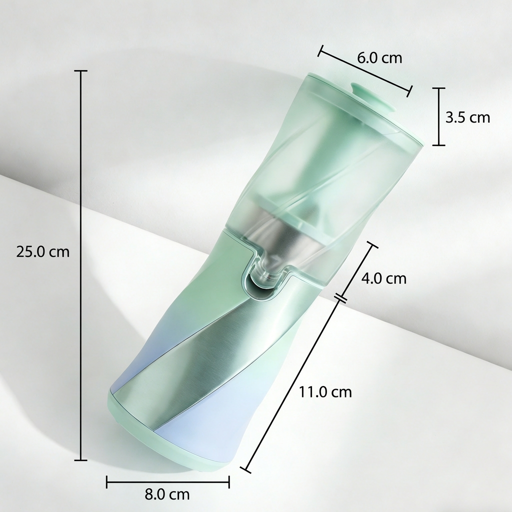 Vaso exprimidor fácil de limpiar y usar en viajes