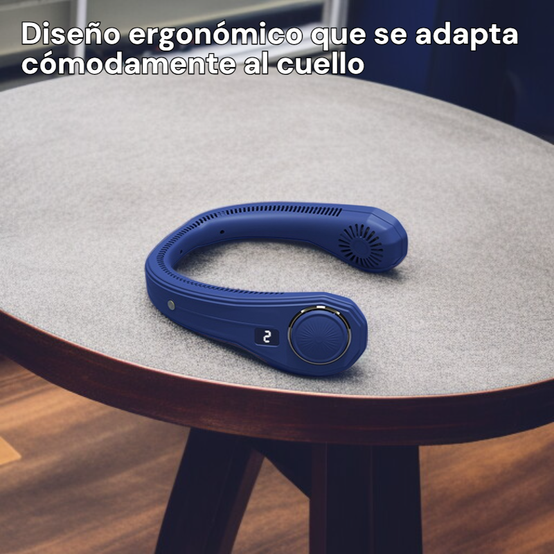 Mini ventilador portátil para el cuello