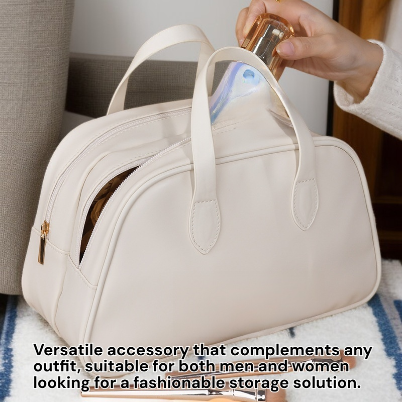 Modern Simple Tote Storage Pouch Travel Skincare Toiletry Bag Portable Fashion Pouch