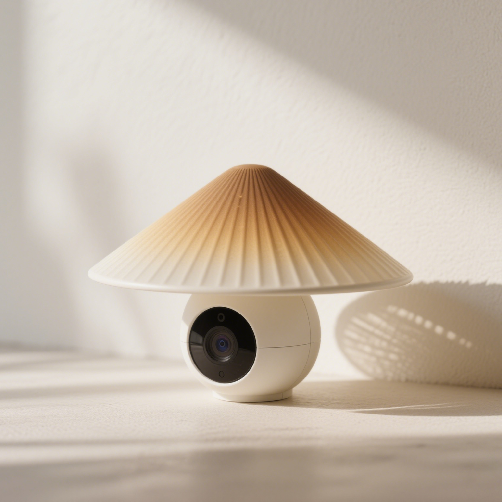 버섯 모양 스마트 카메라