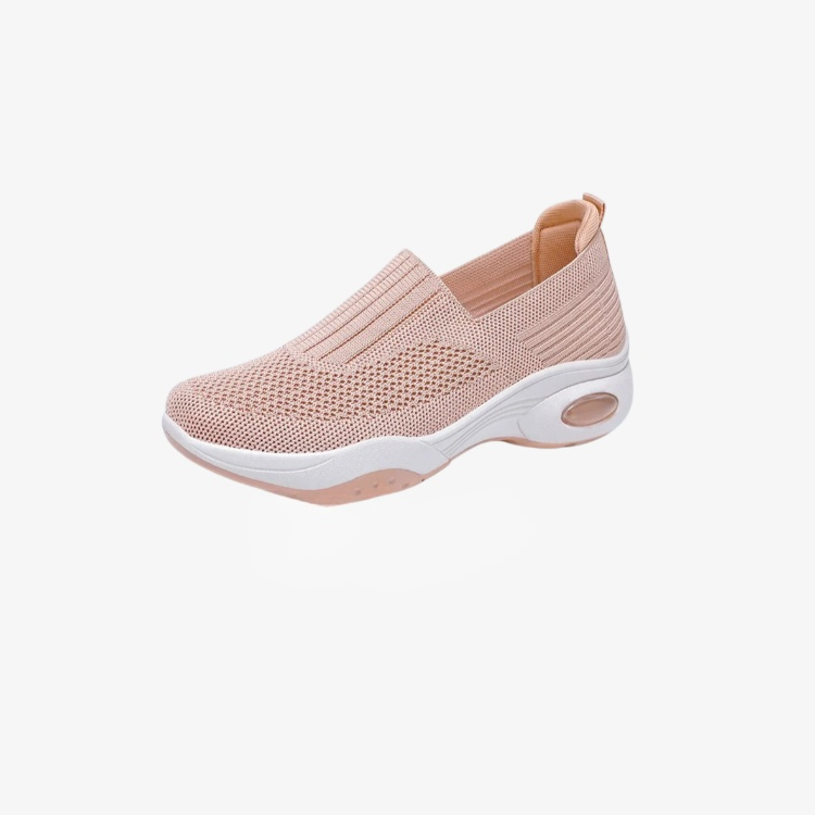 통풍이 잘 되는 운동화 여성 빅사이즈 플랫 통풍 메쉬 운동화 여성 캐주얼 운동화