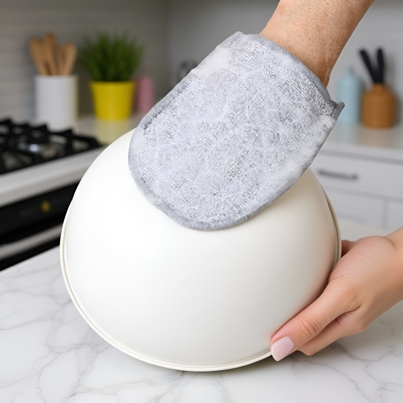 양면 청소 가능한 은사 걸레 디테일