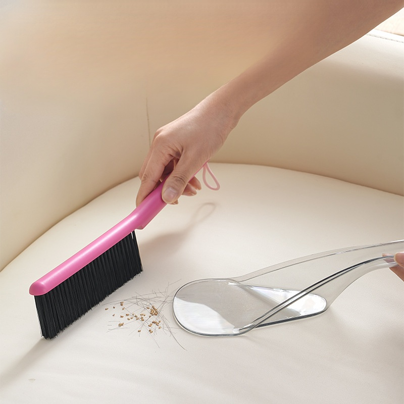 2-in-1 Bed Vacuum Cleaner Dust Removal Brush Dopamine Color Sofa Soft Brush