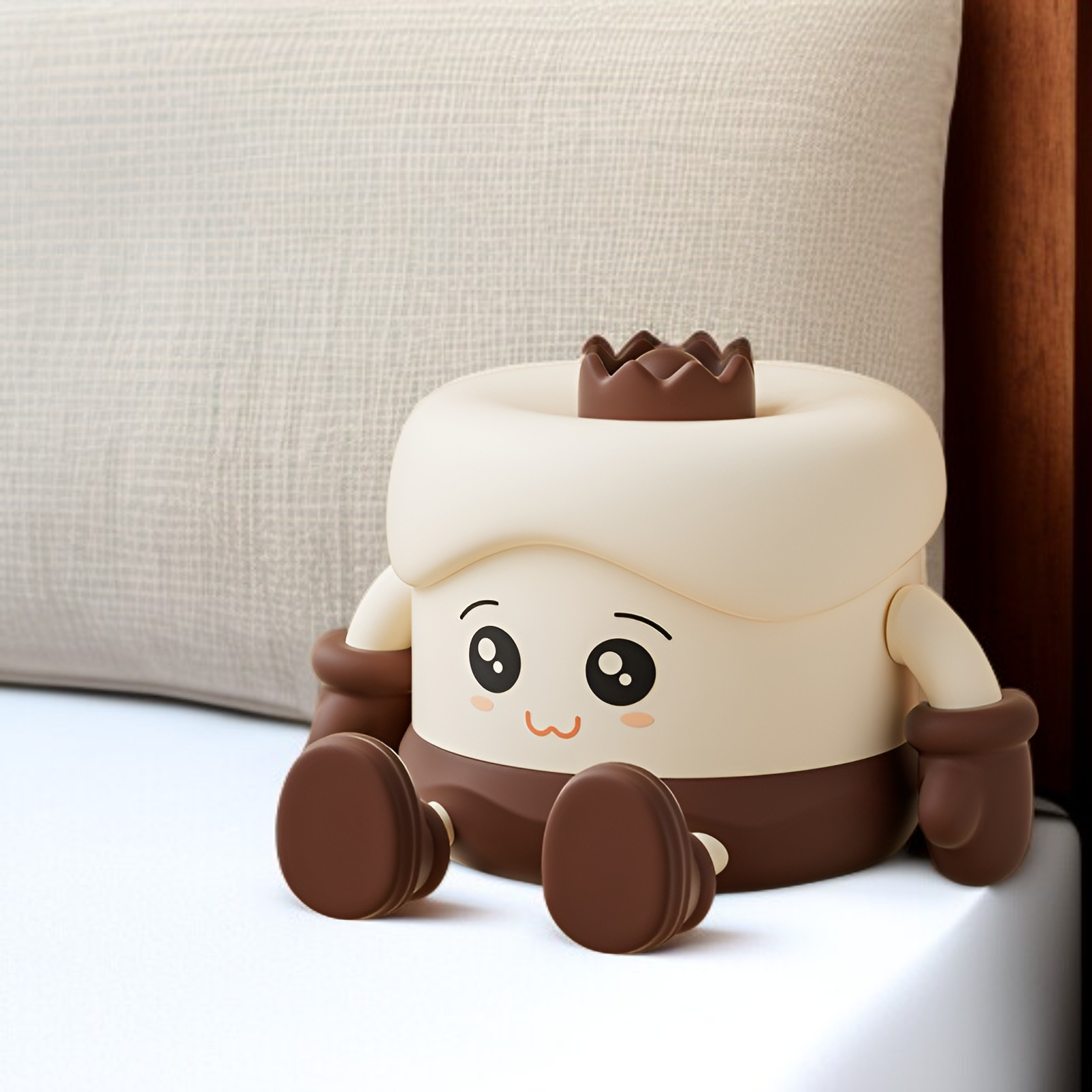 Lámpara de sueño con forma de pastel de cumpleaños como regalo