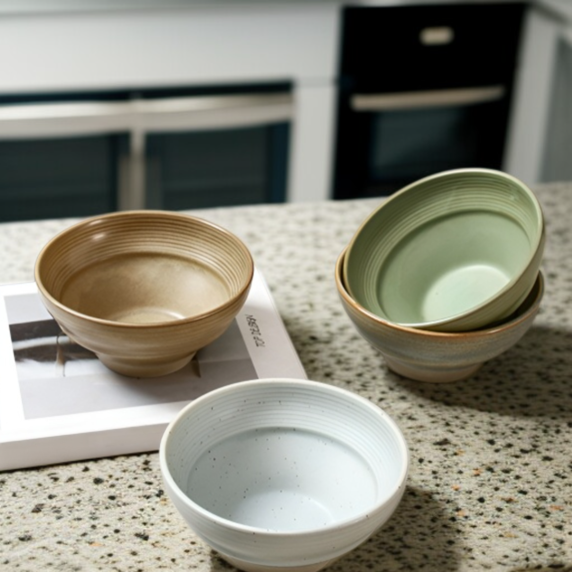 Creative Commercial Ceramic Soup Bowl, Snack Tableware