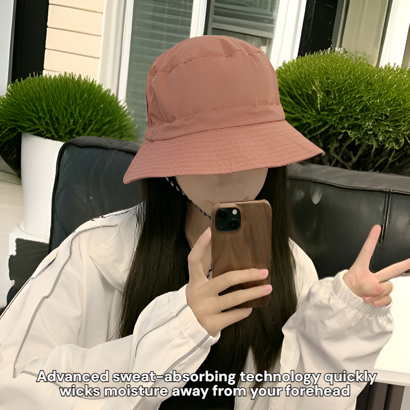 Breathable Sweat-Absorbing Sun Hat for Men and Women