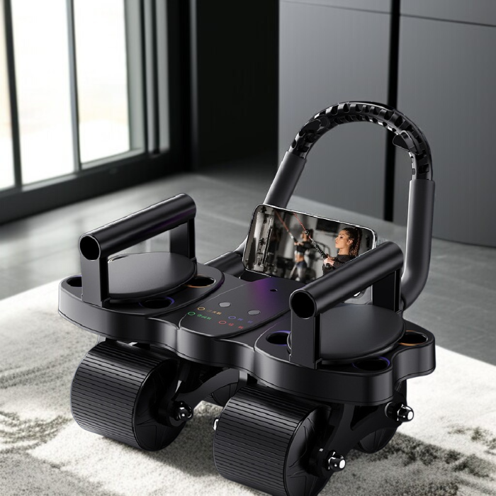 フラットサポート腹部ホイール 4輪3イン1自動リバウンドカーリングホイール