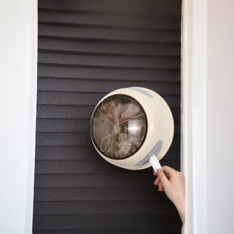 Aufbewahrungsbox für die Küche, zur Wandmontage, Aufbewahrungstasche für Einweghandschuhe, Aufbewahr