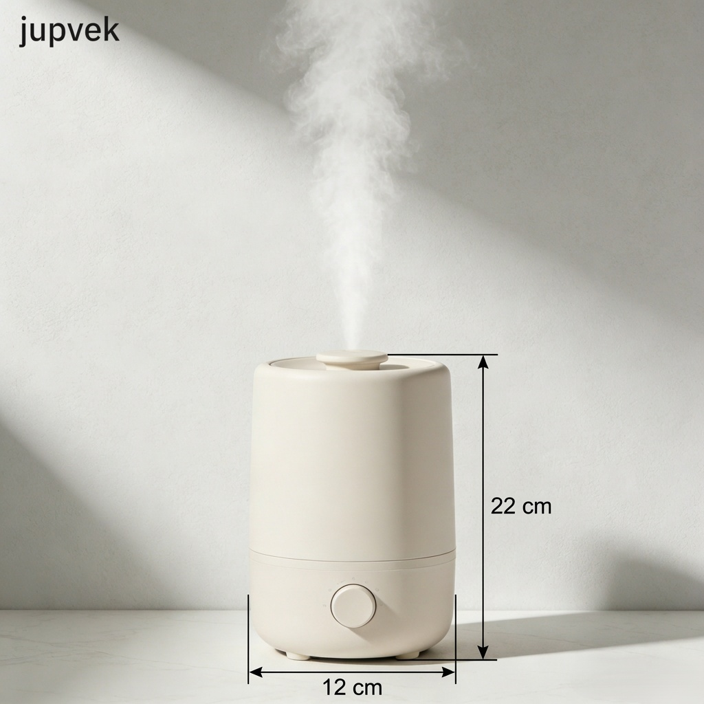 Cichy nawilżacz powietrza podczas pracy