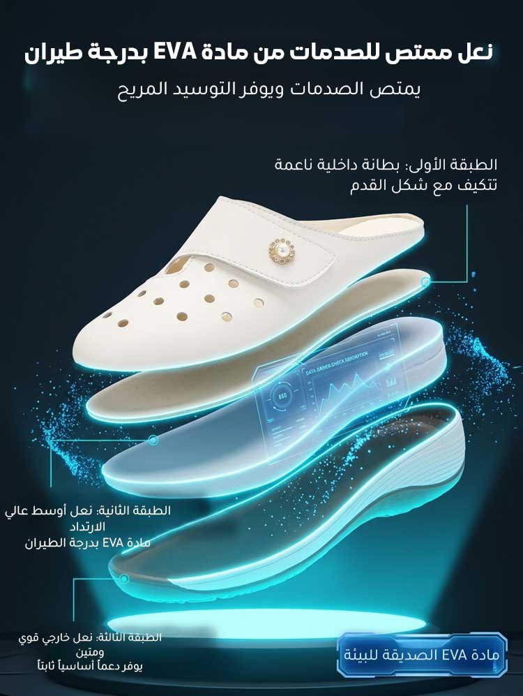 صندل راقي كاجوال بارتفاع كعب 5 سم 