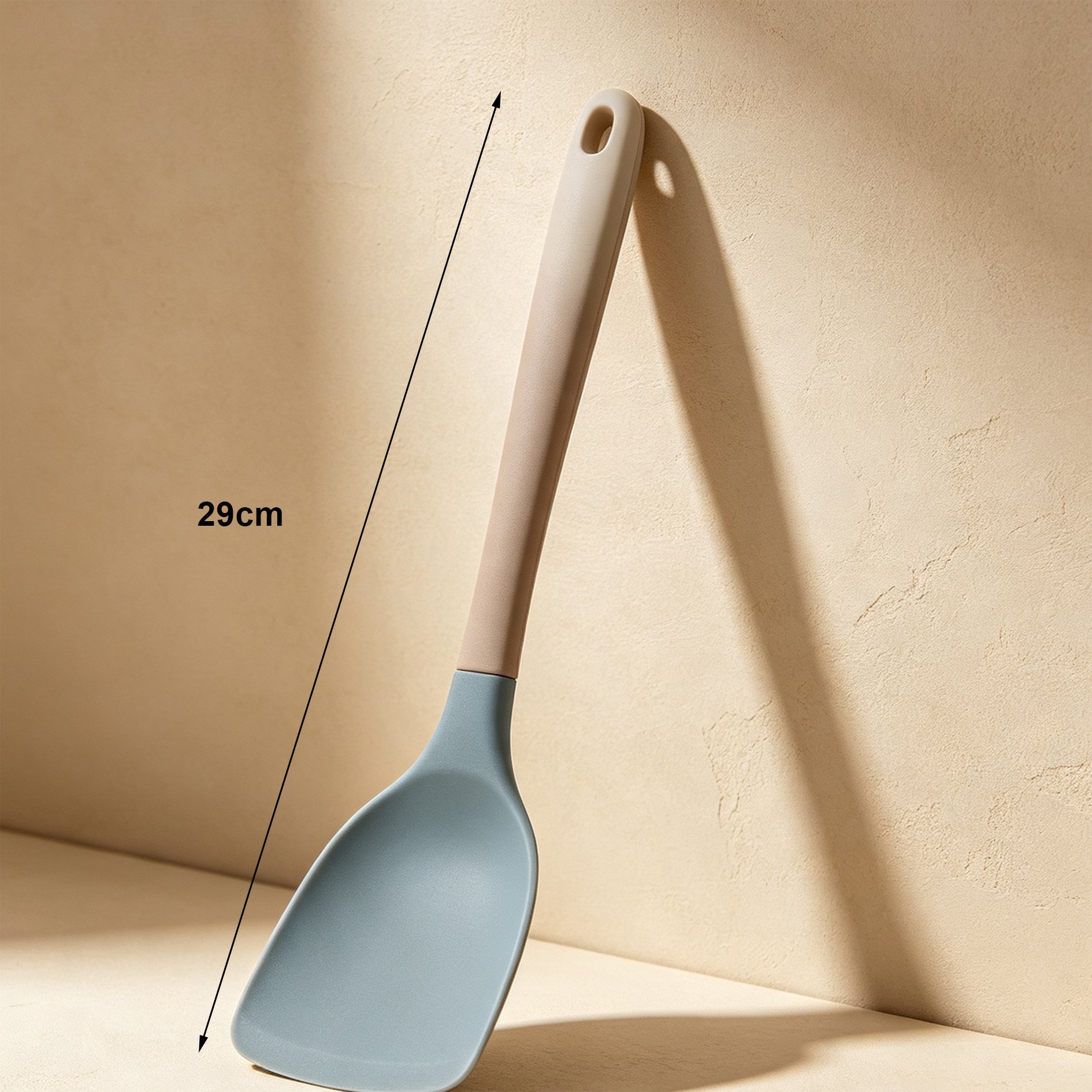 Non-stick silicone spatulas for baking and cooking