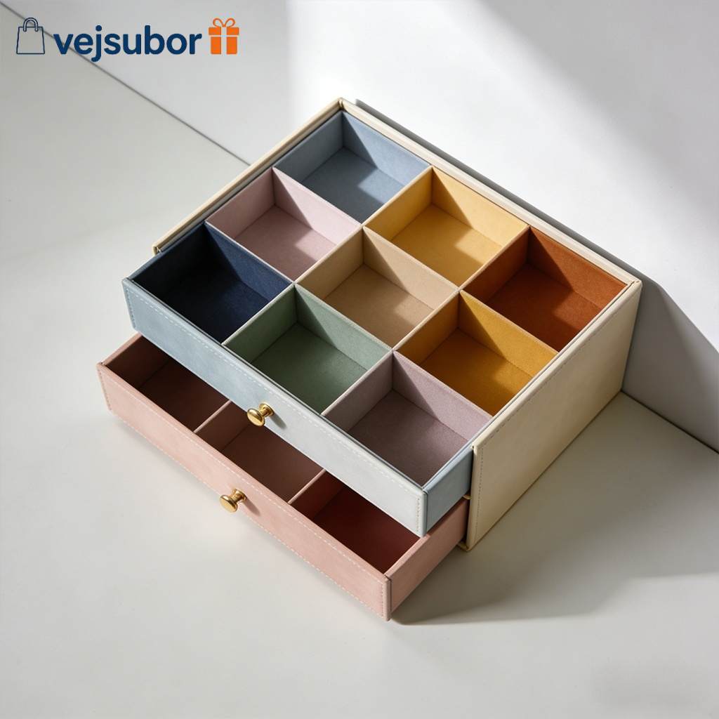 Drawer divider storage box