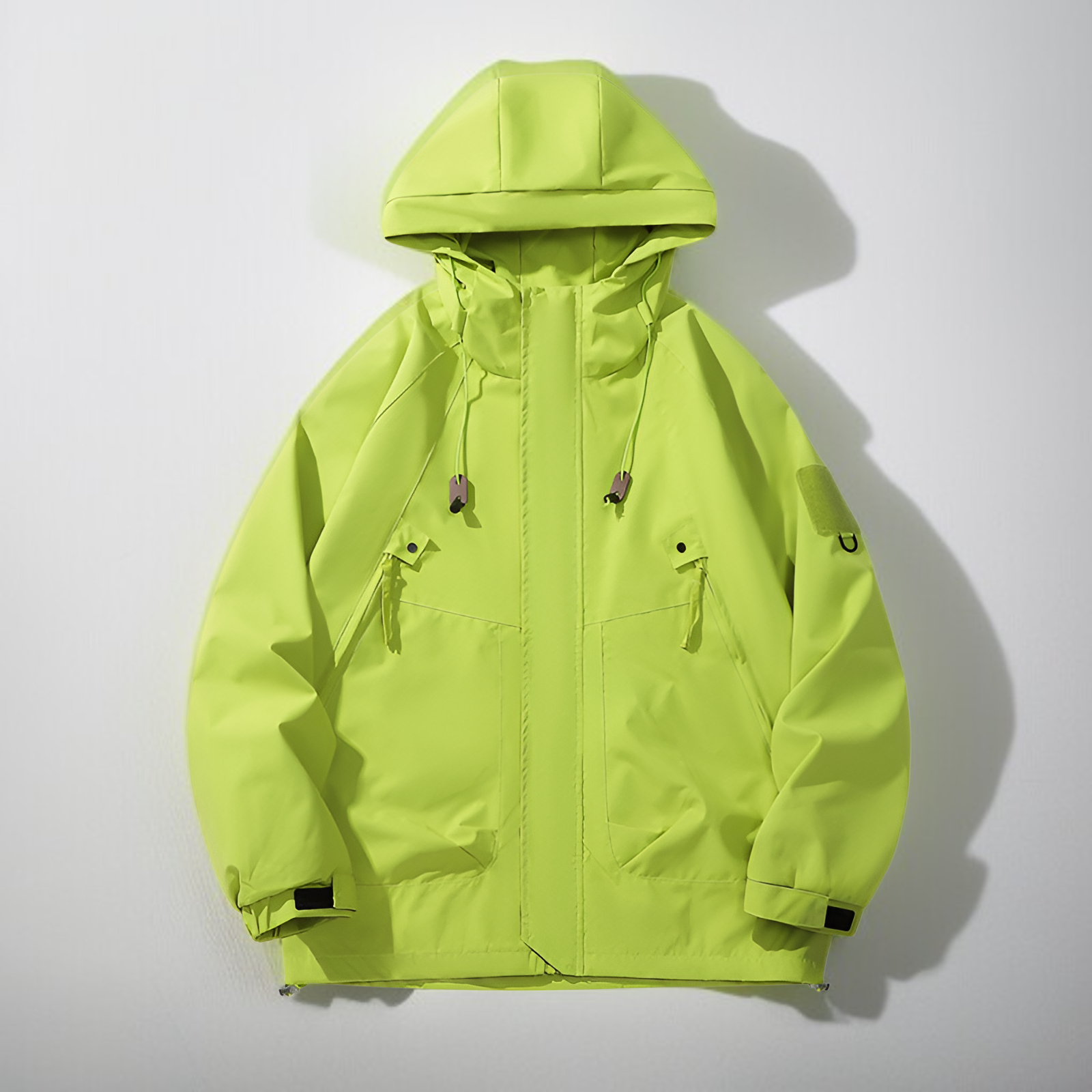 أناقة جاكيت واقٍ من الرياح في إطلالة شبابية