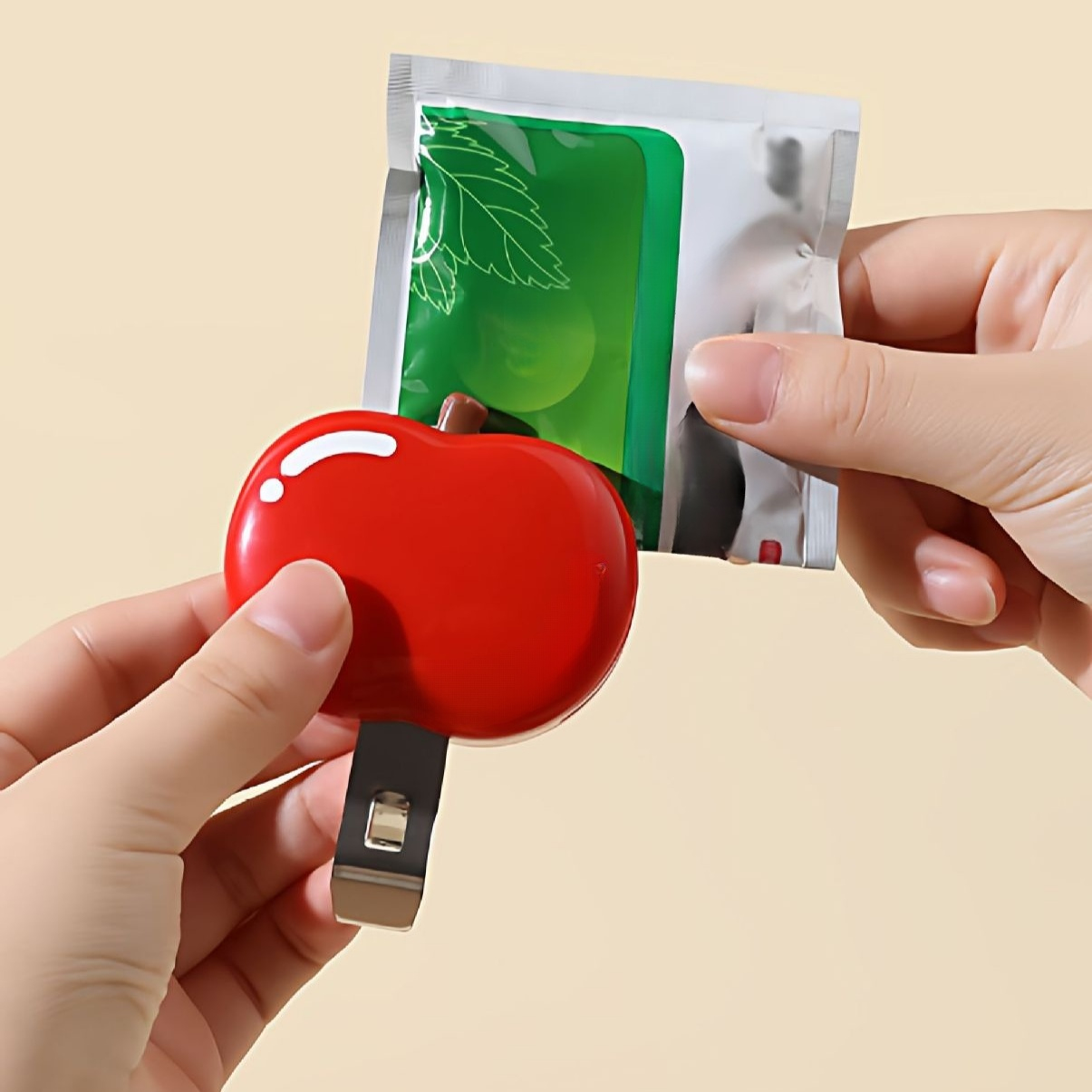 Magnetic Multifunctional Apple Bottle Opener
