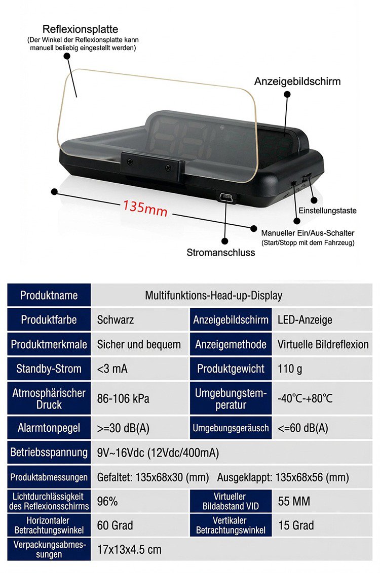 Digitales Fahrzeuginformationssystem