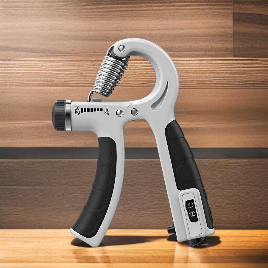 운동 전후 악력 측정 비교 이미지