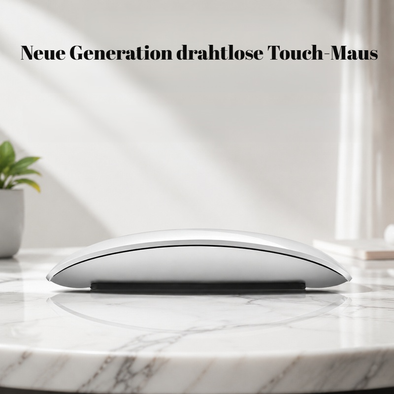 Stilvolle schwarze Bluetooth Maus