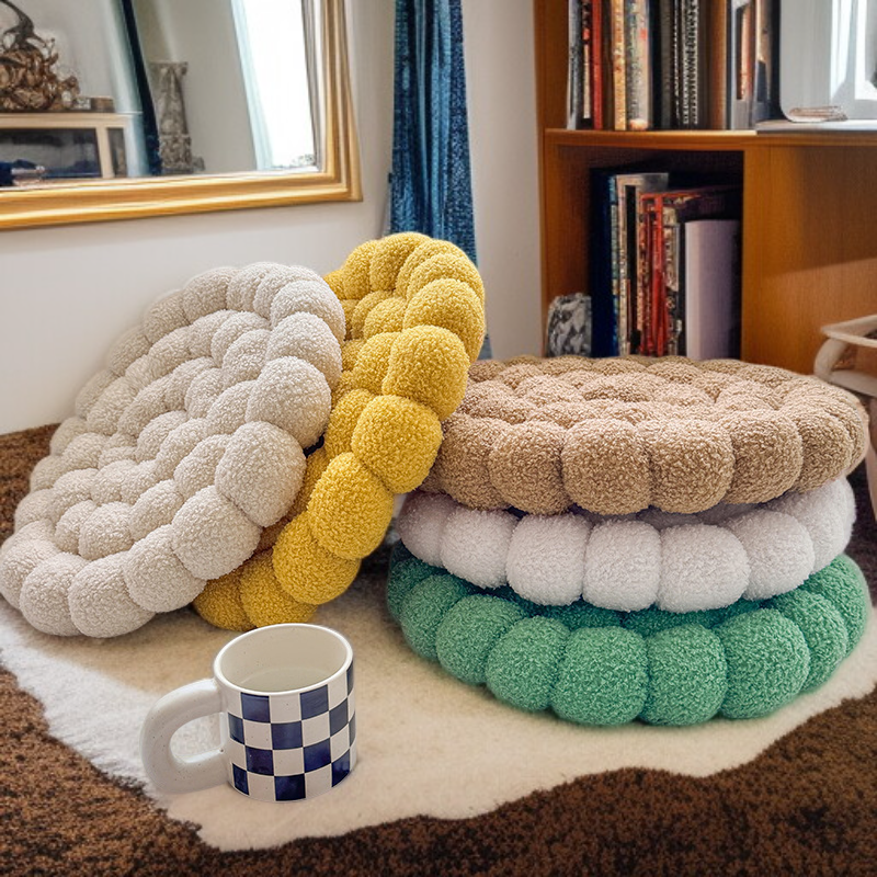 編織結靠墊客廳沙發地板冥想墊