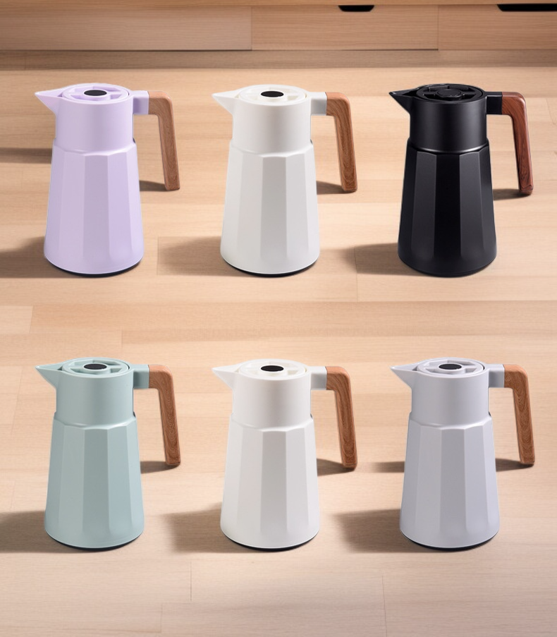 보온병 뚜껑과 손잡이 디테일