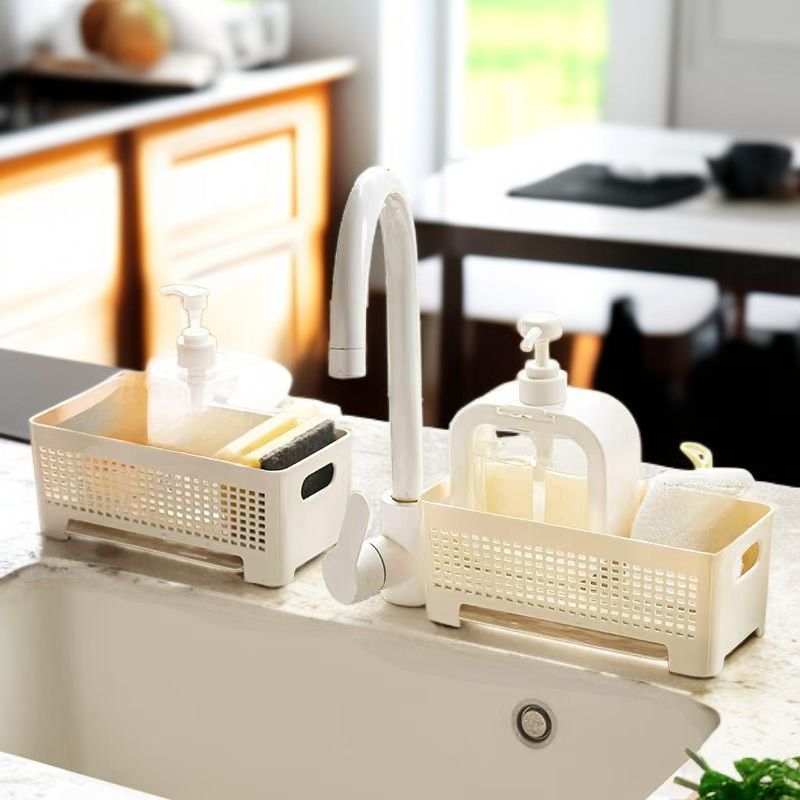 多機能キッチン水切りラック 実用的な家庭用収納ラック