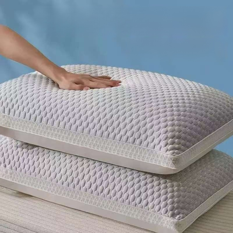 여름용 쿨 통기성 경추 베개