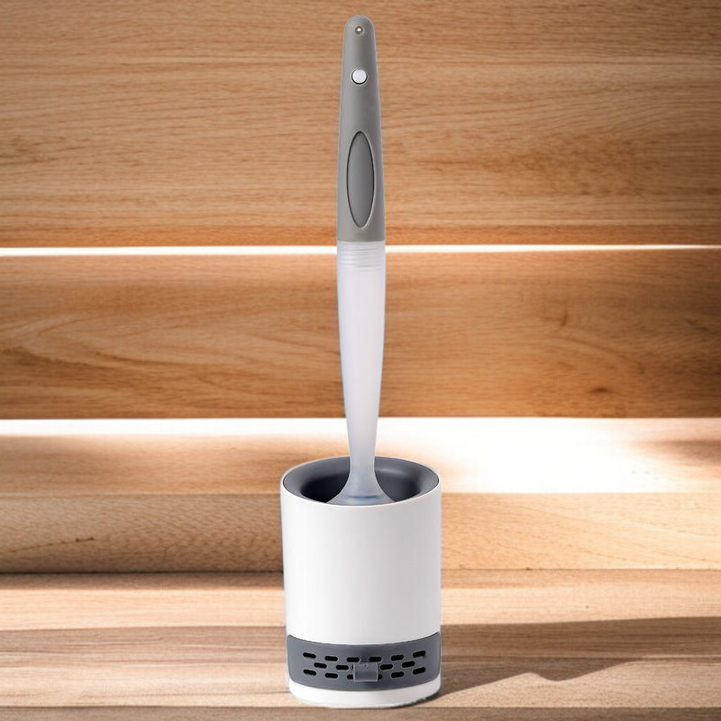 가정용 사각지대 없는 비데 세트 화장실을 걸 수  브러시 실리콘 변기 브러시 세트