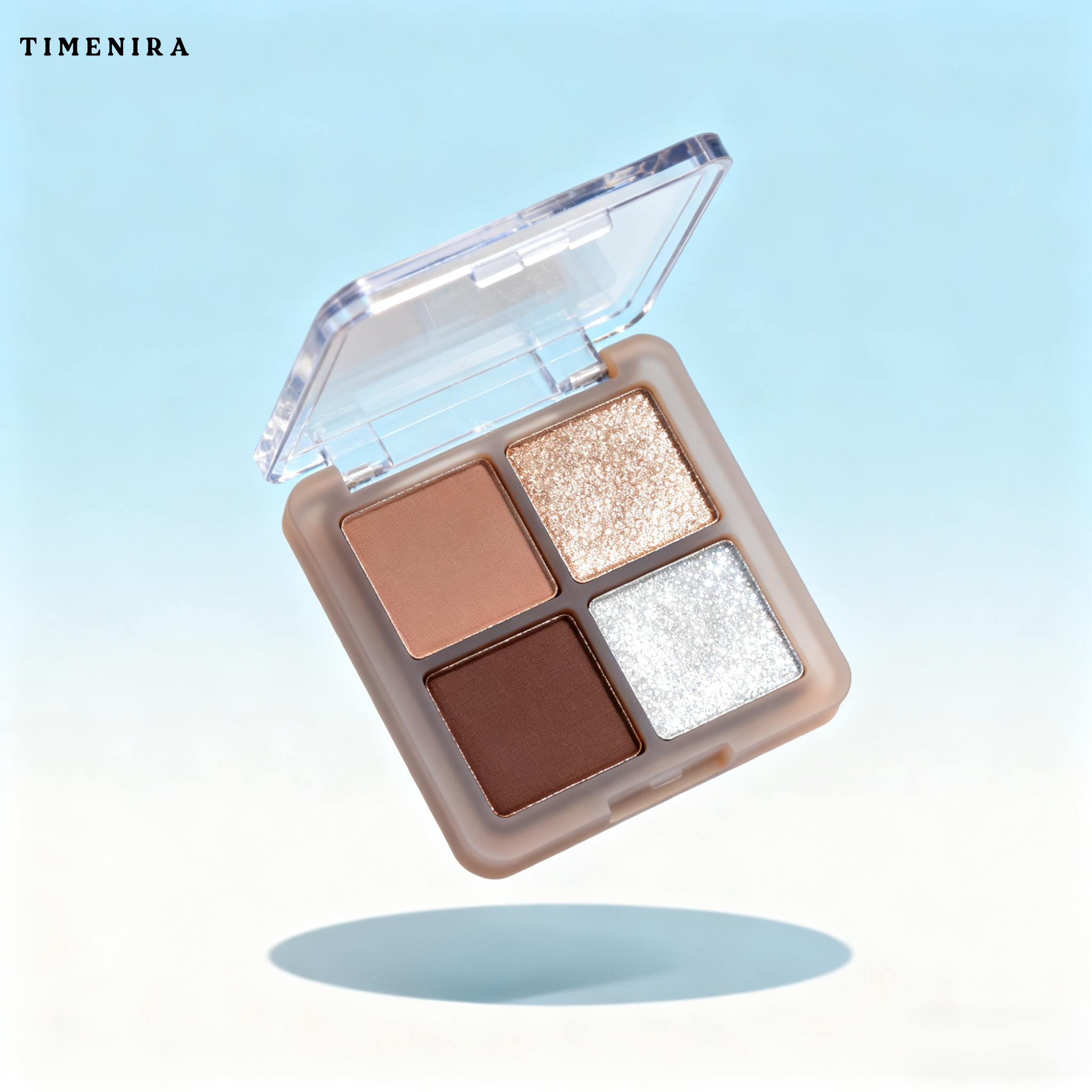 พาเลทอายแชโดว์สี่สีของขวัญแต่งหน้าสีสวยเลิศ