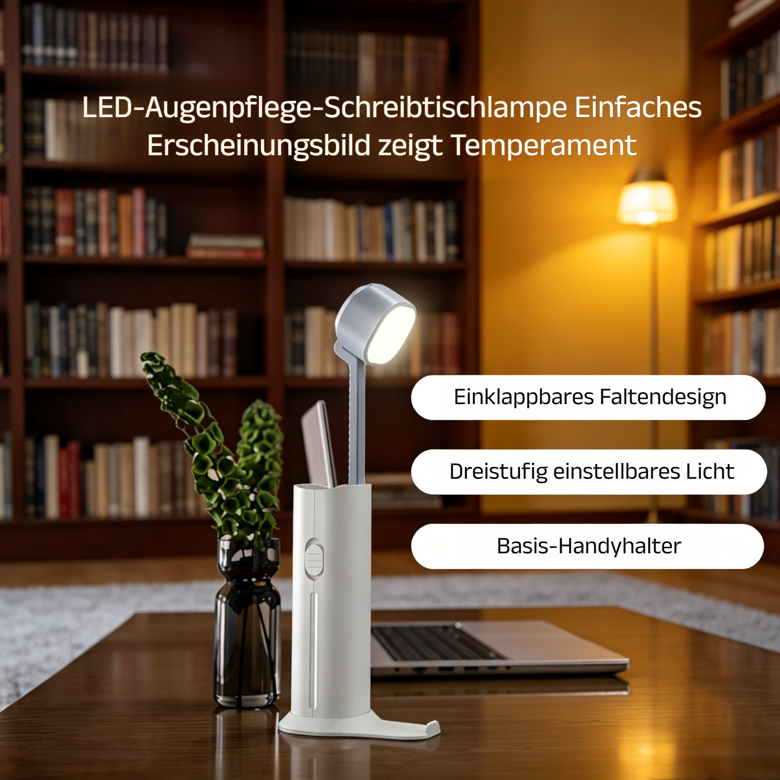 Kreative augenschonende Tischlampe