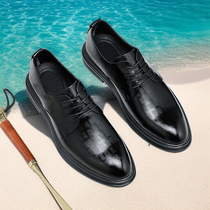 블랙 비즈니스 웨딩 슈즈 남성 기모 정장 구두 청년 남성화 면구두 추동 블랙 웨딩 구두