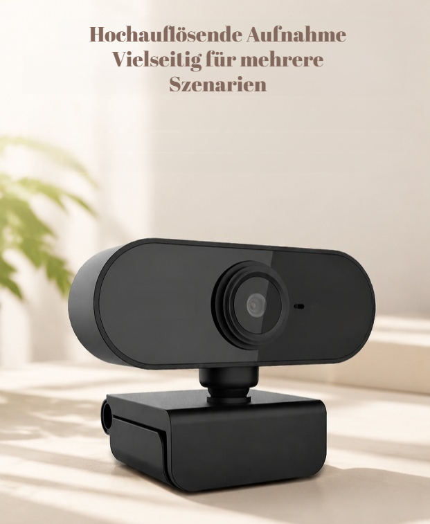 HD Webcam für Online-Kurse im Einsatz
