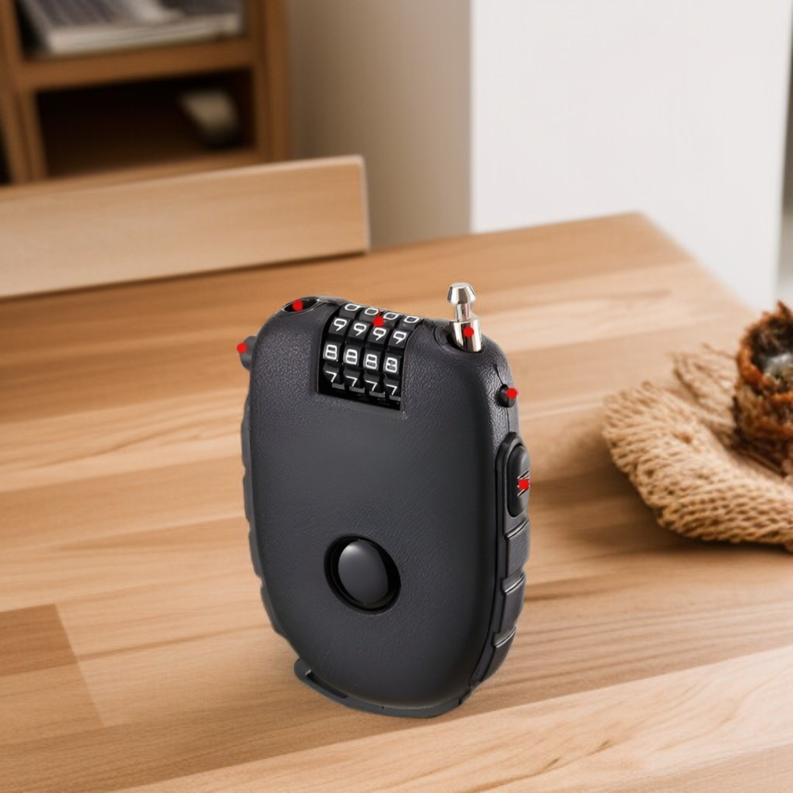 Candado de alambre portátil