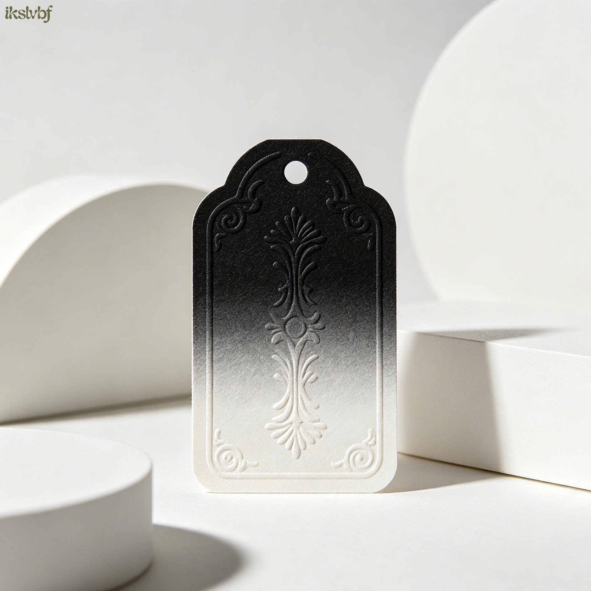 Eco-friendly kraft paper stickers for packaging