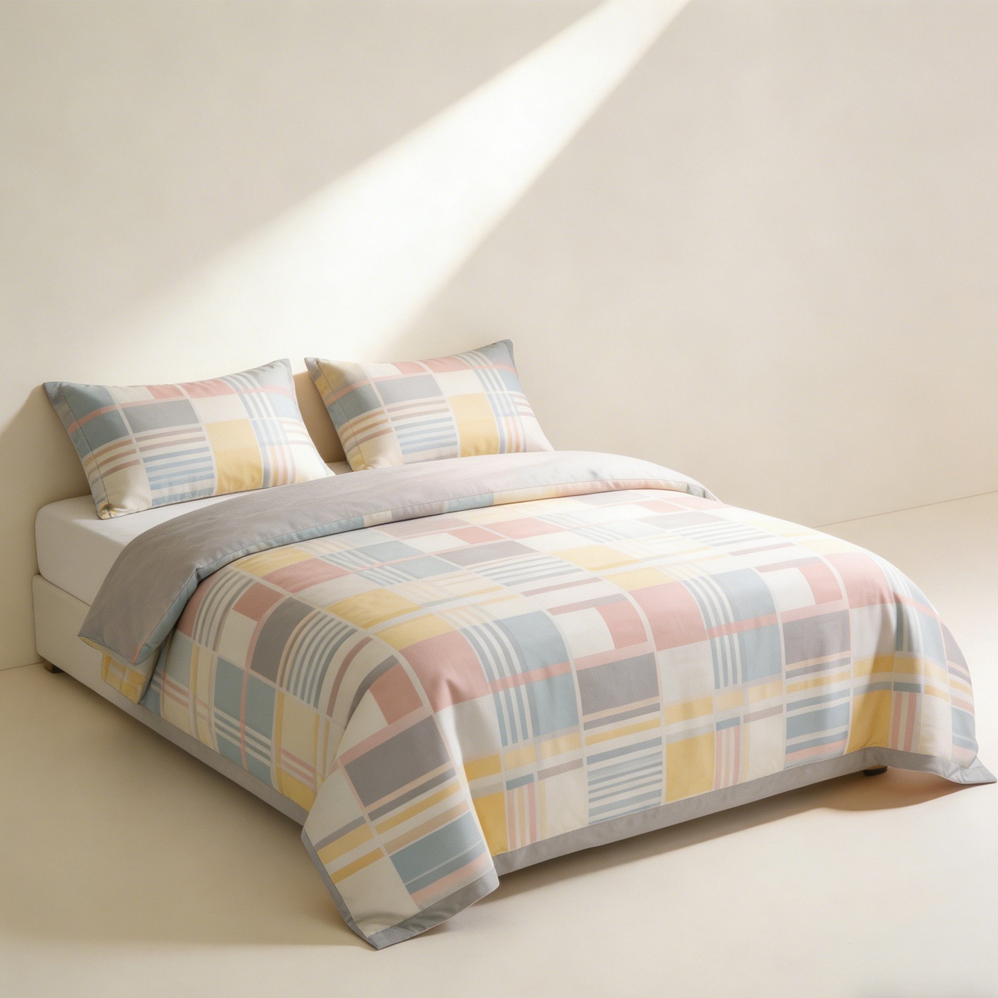 シンプルデザイン寝具4点セット