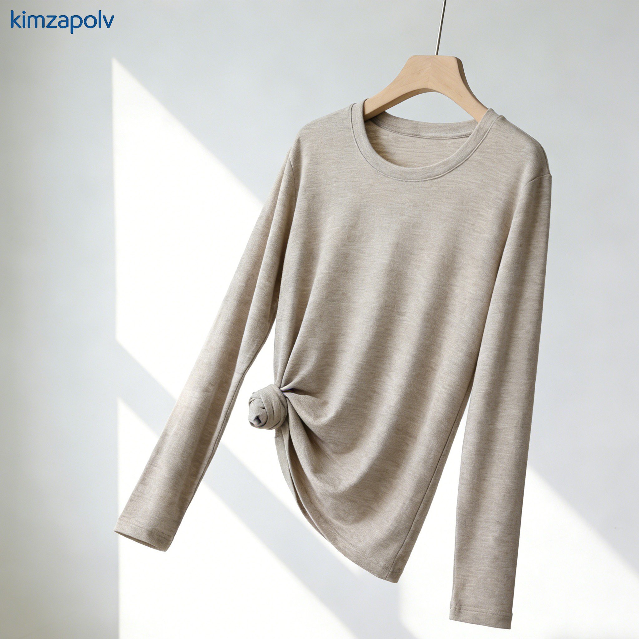 純棉打底衫細節特寫