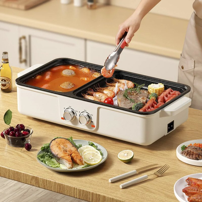 2-in-1 multifunctional electric furnace