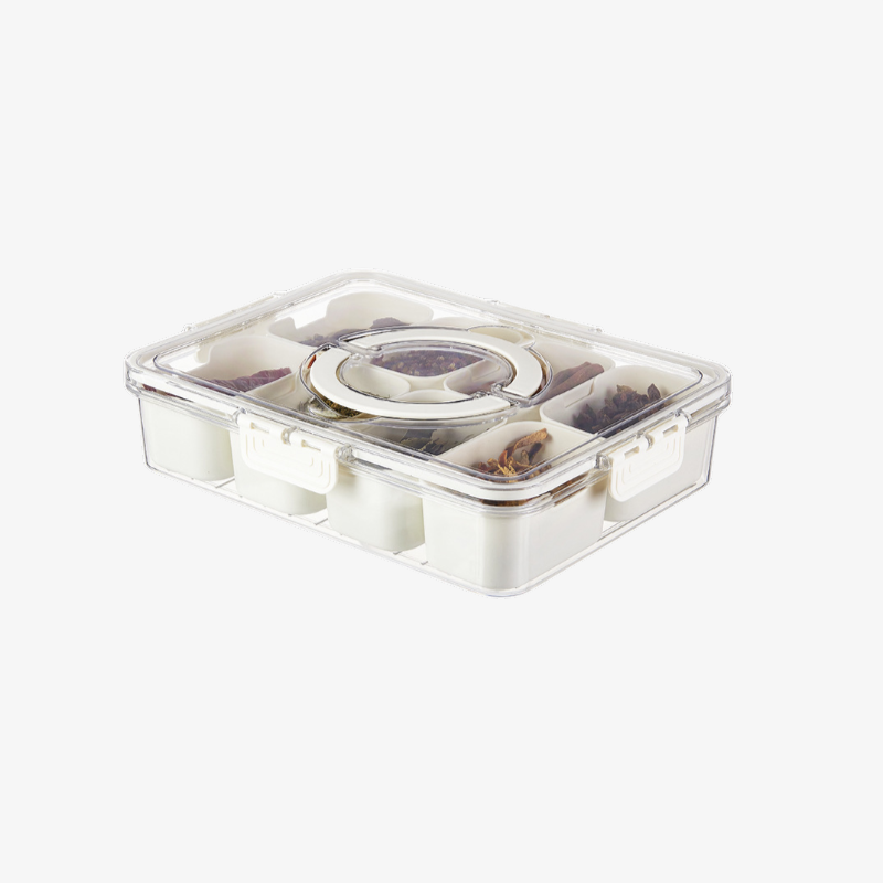 Transparent Freshness Portable Seasoning Box