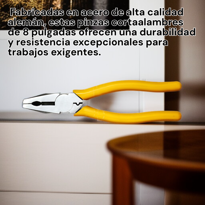 Cortadores de cable estilo alemán de 8 pulgadas