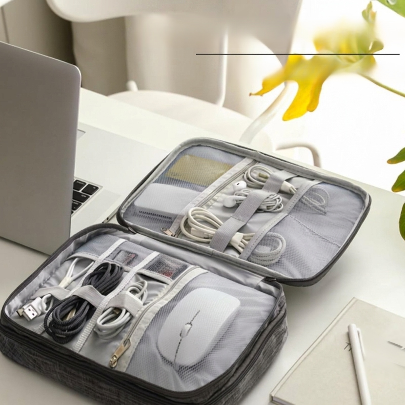 Headphone Power Cord Storage Box