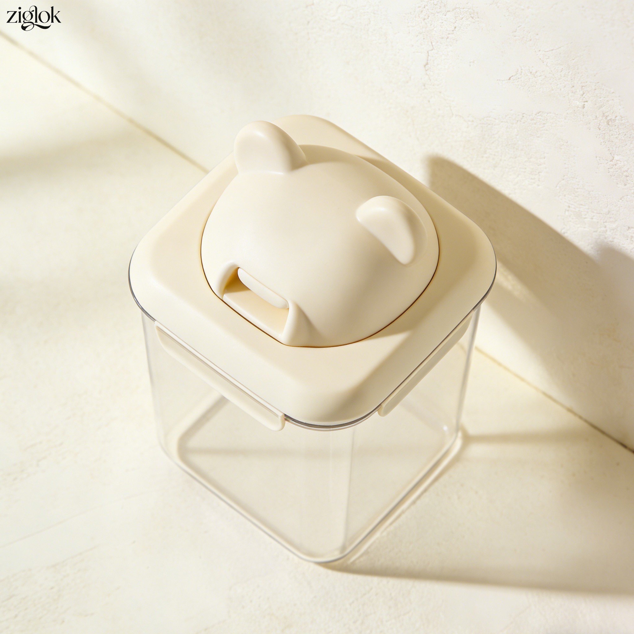 곡물 및 시리얼용 밀폐 보관 용기 5개 세트 전체 이미지