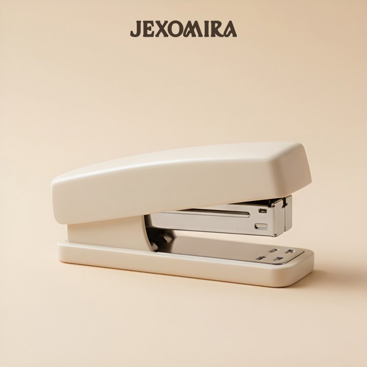 오프화이트 로고가 새겨진 스테이플러 측면